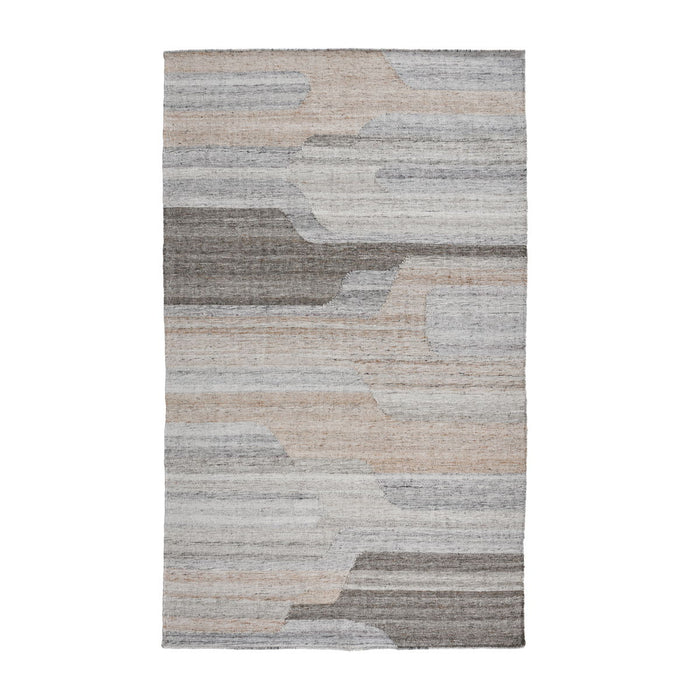 Mirage - 1' x 1' Indoor/Outdoor Dune Rug - Sand Multi