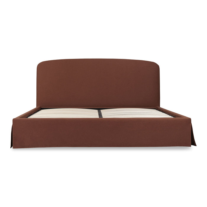 Joan - Queen Storage Bed - Rust