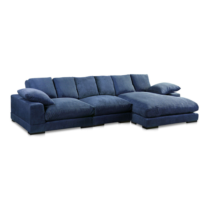 Plunge - Large Sectional - Navy
