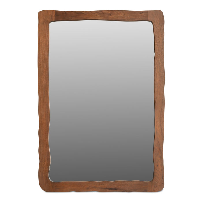 Ellis - Small Mirror - Brown
