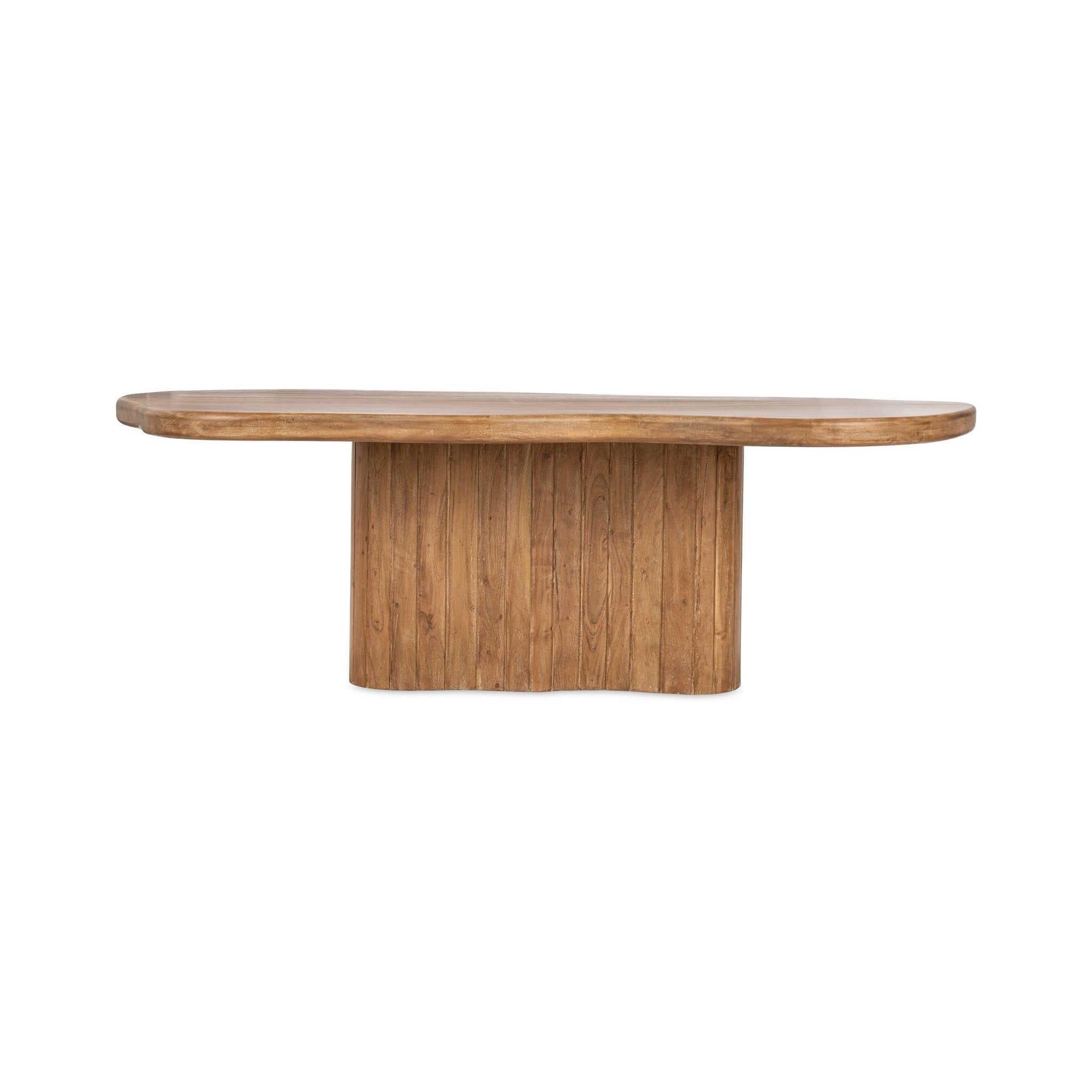 Alvaro - 65" Dining Table - Golden Wheat