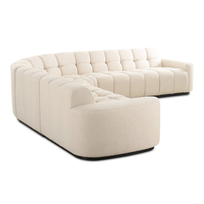 Roman - L-Shaped Sectional - Beige