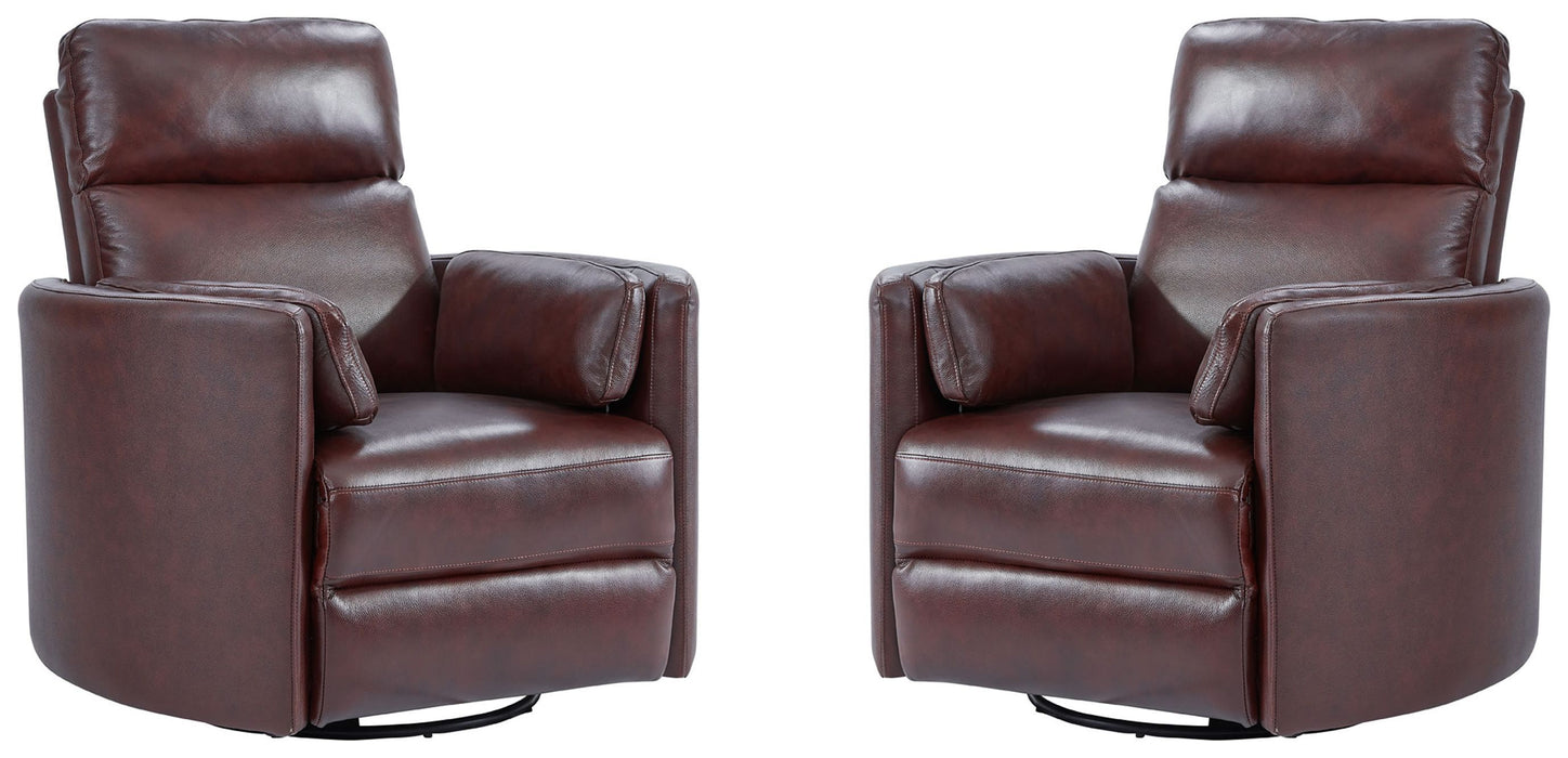 Radius - Cordless Power Swivel Glider Recliner (Set of 2)