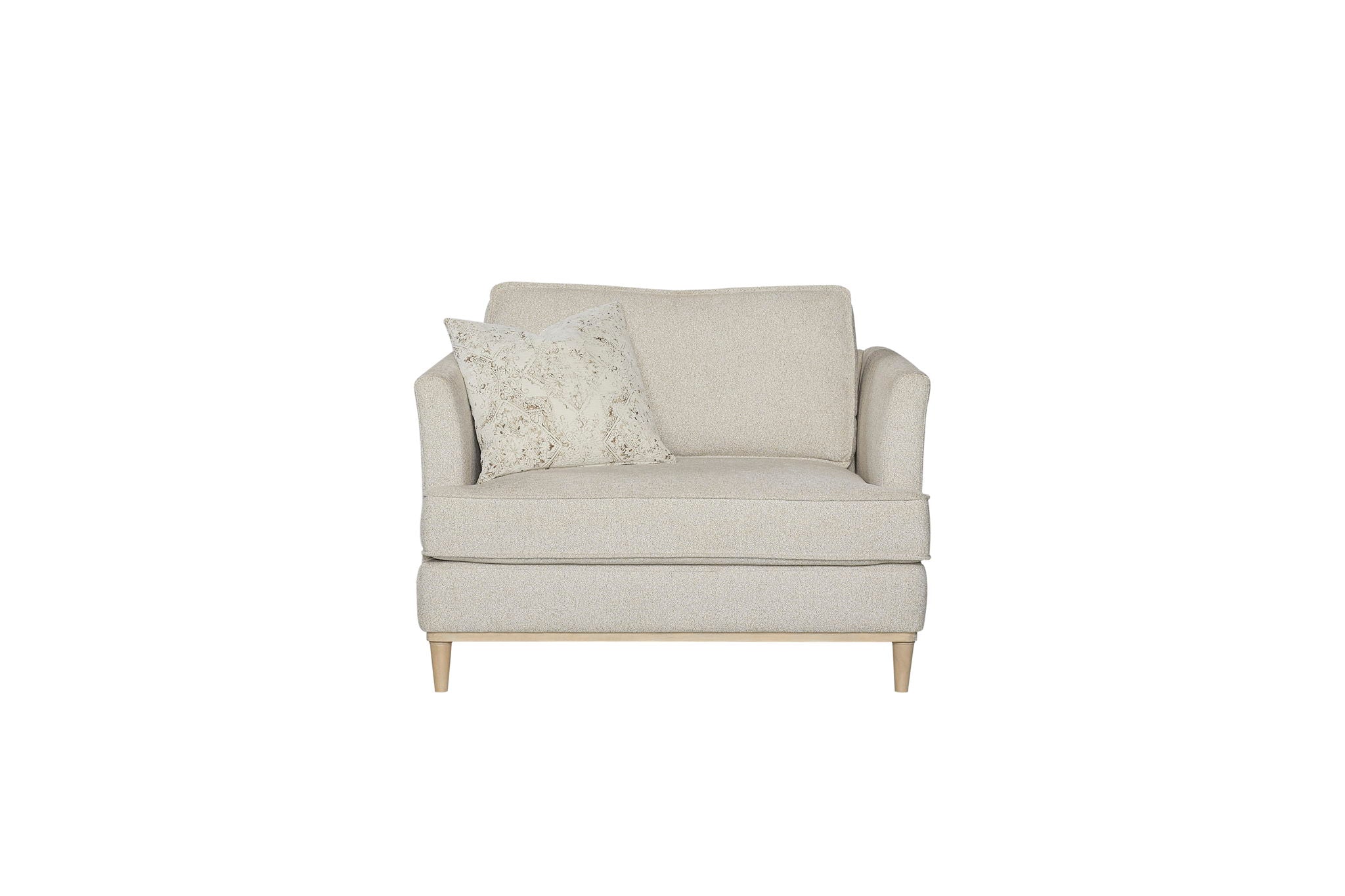 Citrus Heights - Chair And 1/2 With 1 Pillow - Pearl Silver