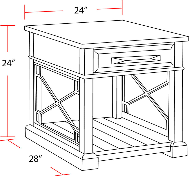 Sundance - 1-Drawer End Table
