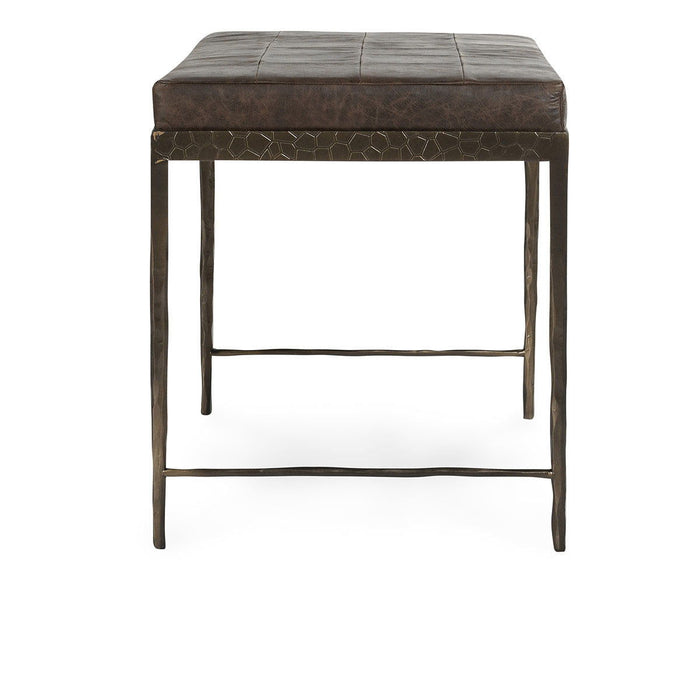 Malo - 28" Leather Bench