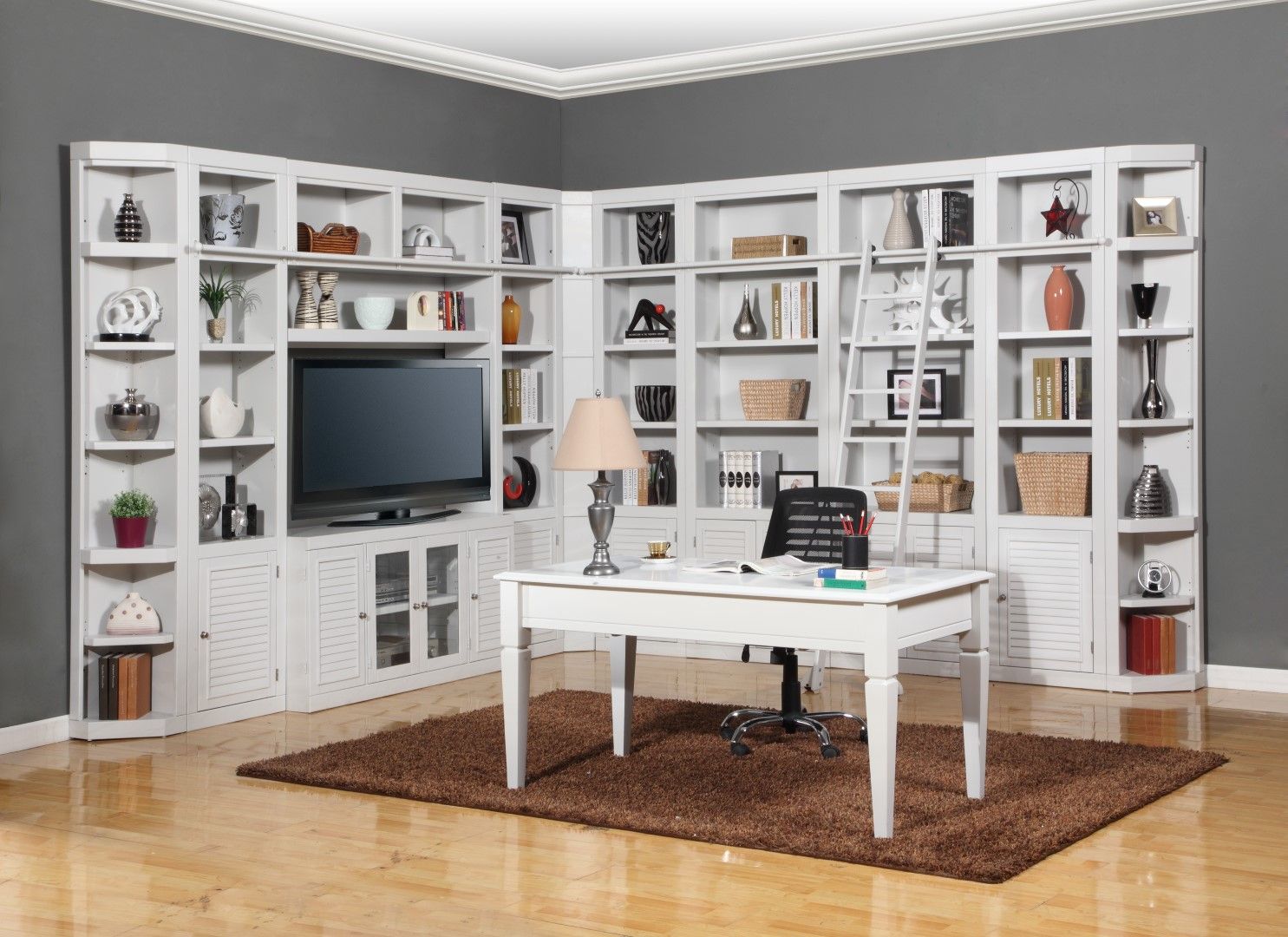 Boca - TV Console - Cottage White