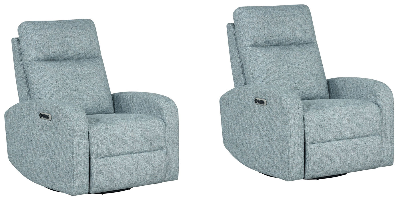 Thriller - Power Swivel Glider Recliner (Set of 2)