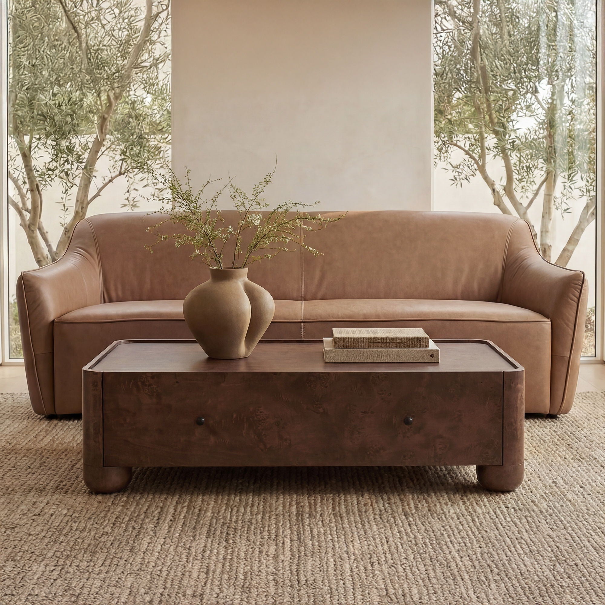 Hawkins - Sofa - Tan / Brown