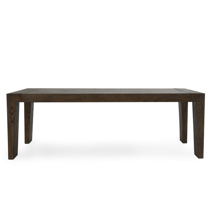 Troy - Reclaimed Oak Dining Table - Suede Brown