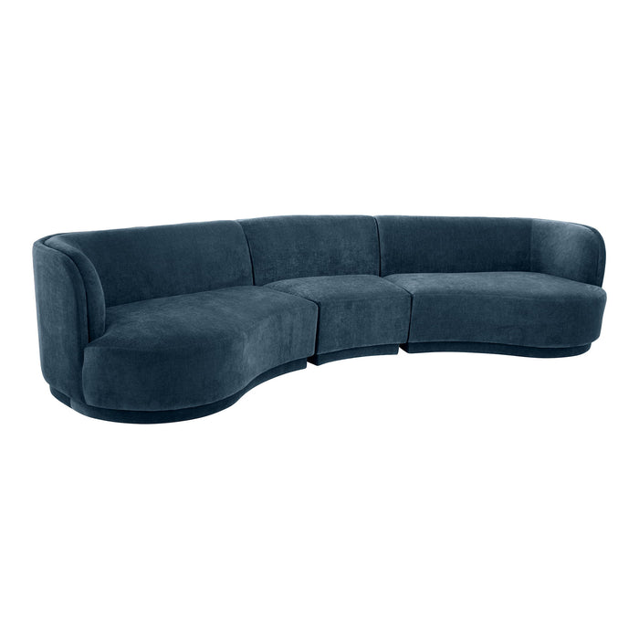 Yoon - Compass Modular Sectional - Blue