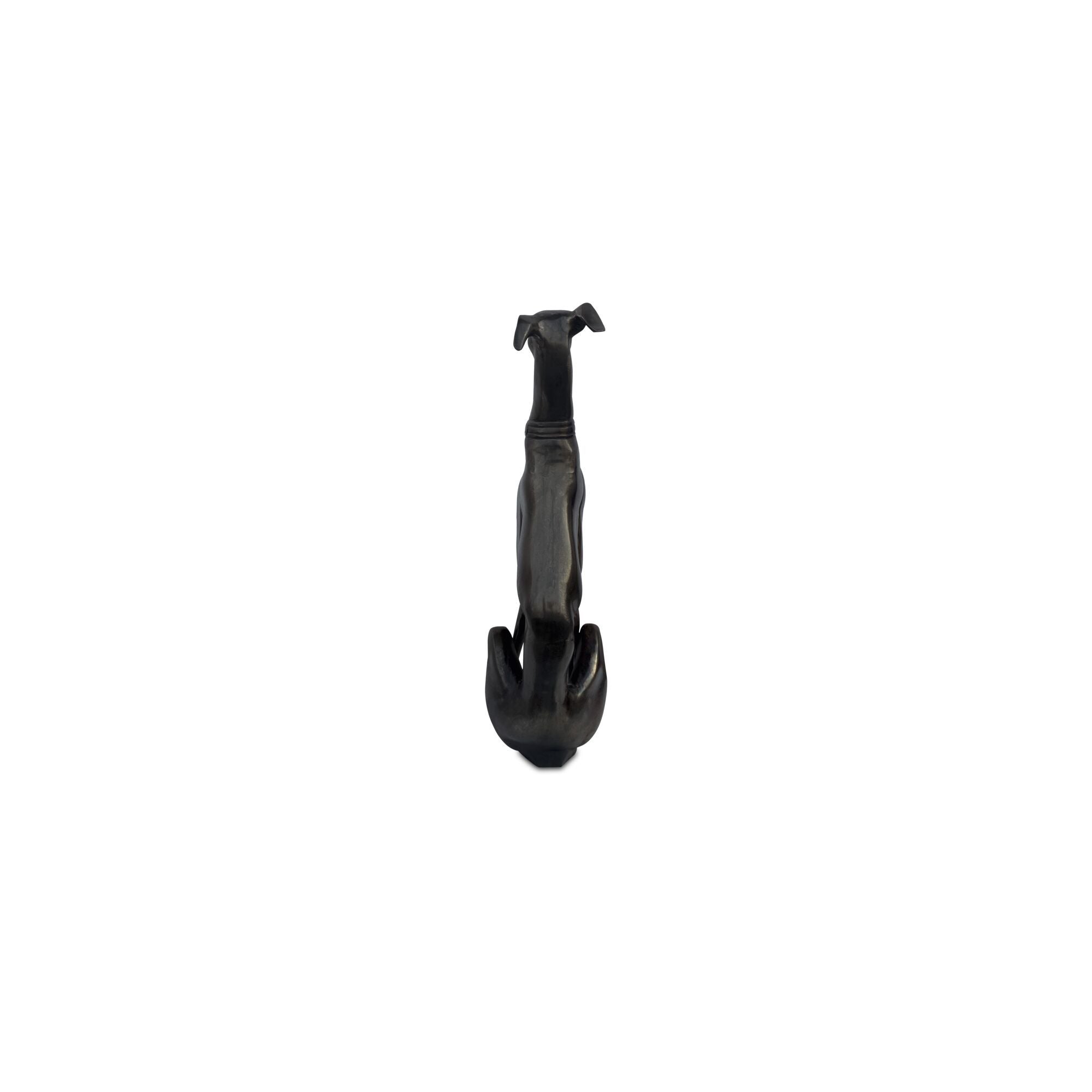 Duke Cast Aluminum Sculpture - Black
