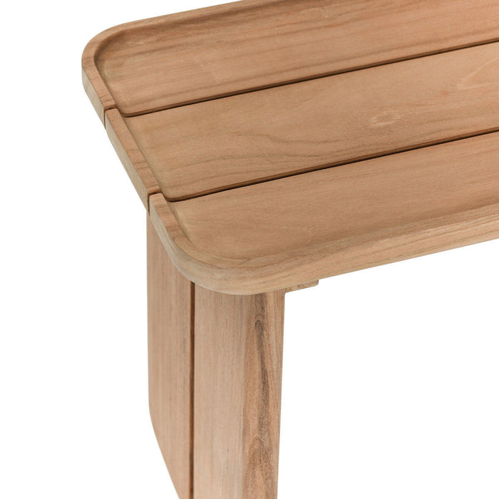 Hudson - Outdoor Wood Coffee Table - Natural