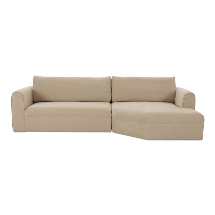 Madrid - Right Sectional - Cool Beige