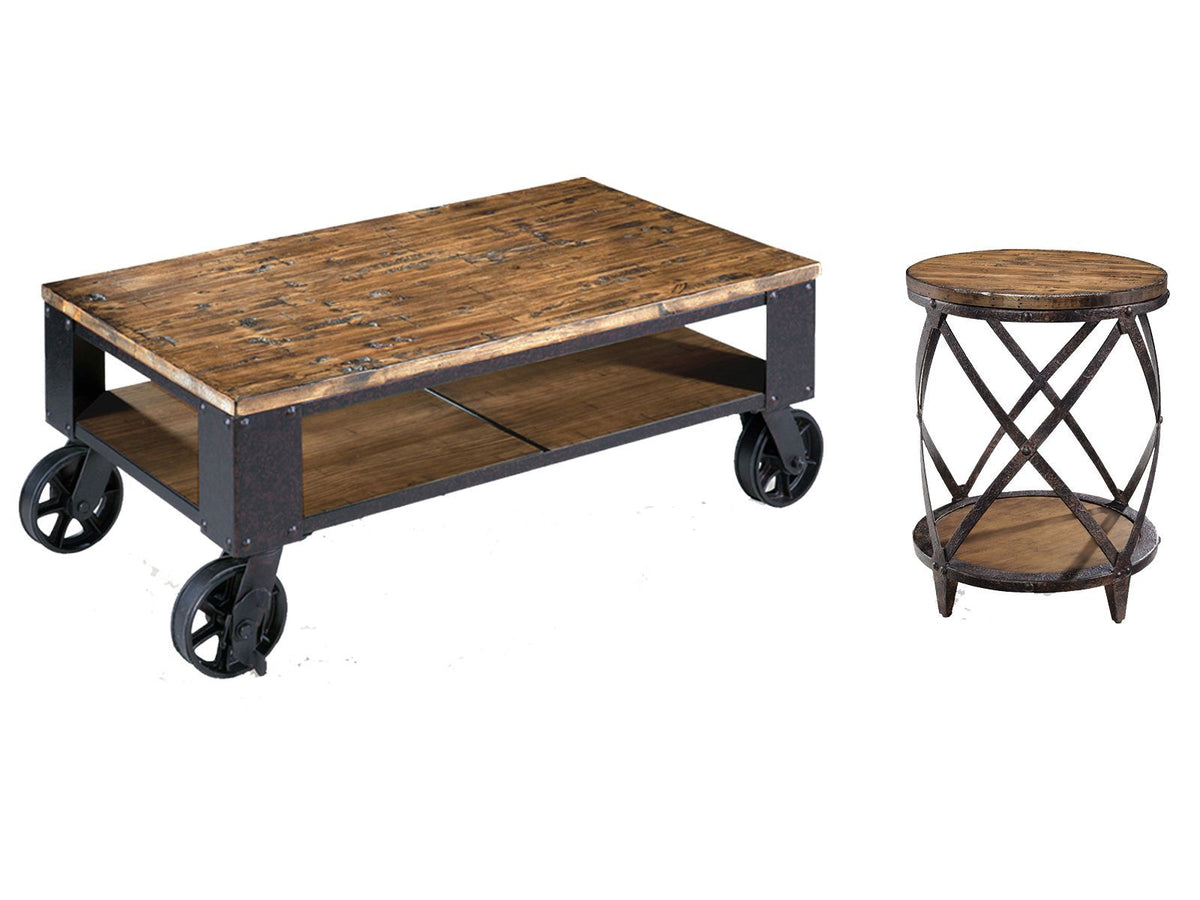 Pinebrook - Rectangular Starter Cocktail Table Set