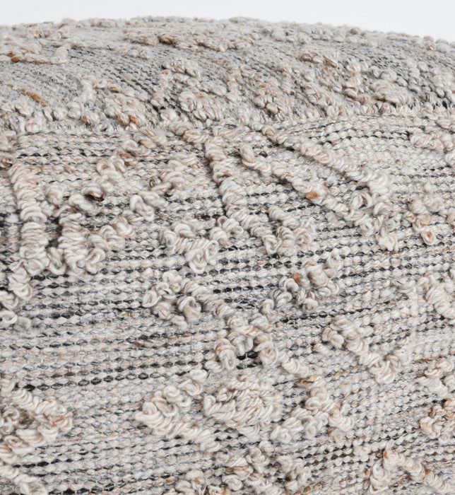 Performance - Tundra Pouf - Gray Multi