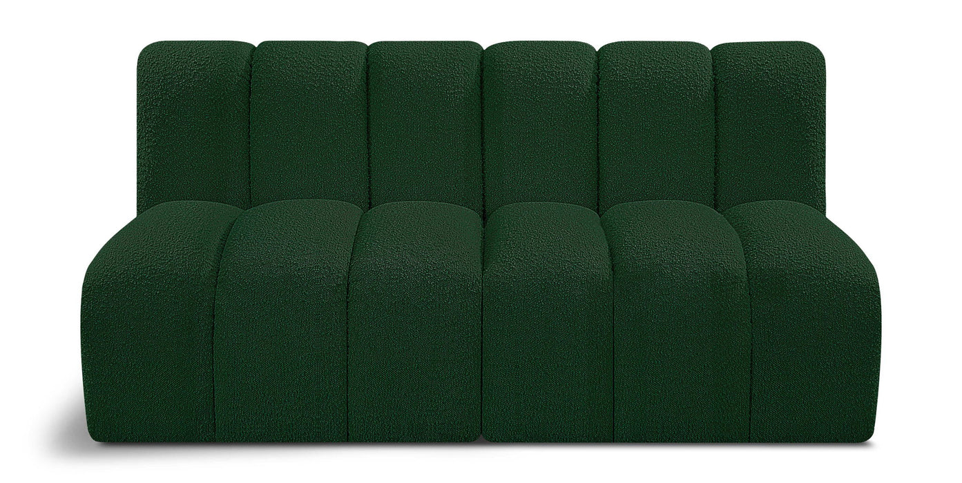 Arc - Boucle Fabric 2 Seats Modular Sofa