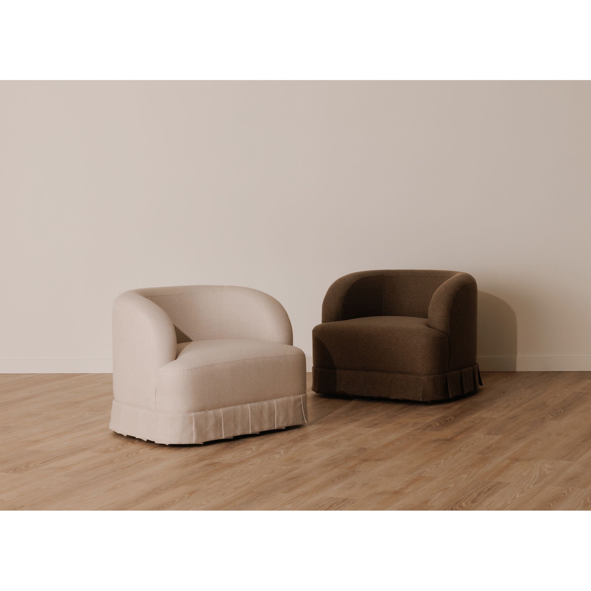 Maren - Swivel Chair - Beige
