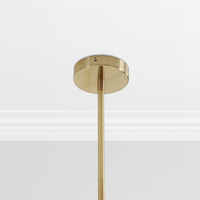 Juniper - Chandelier - Clear/Brass