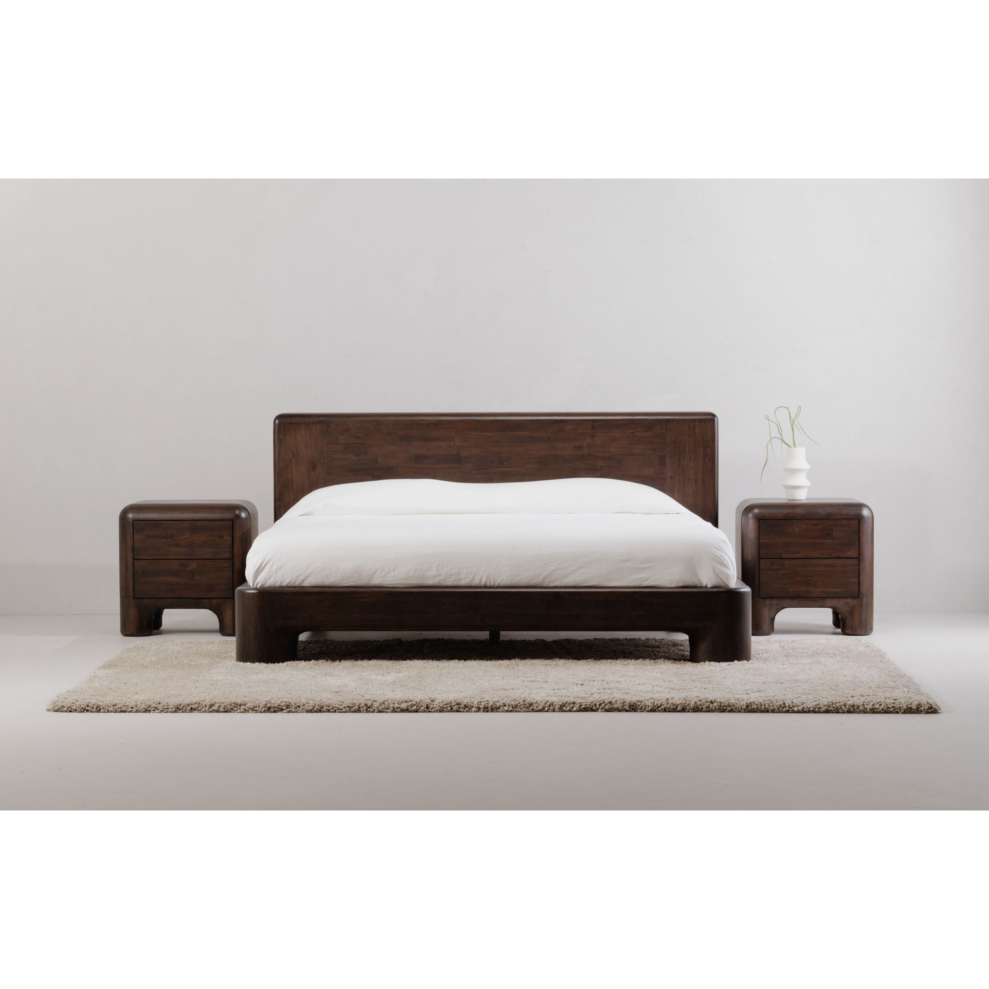 Rowan - Nightstand - Dark Brown