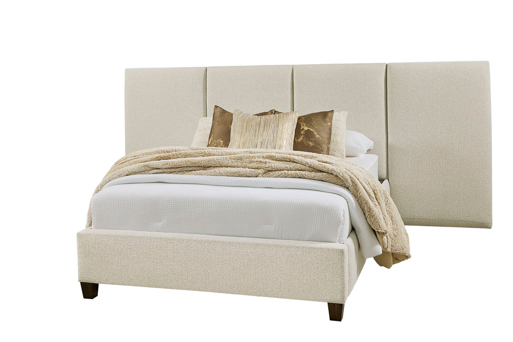Joinery - Upholstered Wall Bed - Washed White Oak