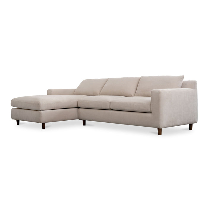 Hutton - Left Sectional - Beige