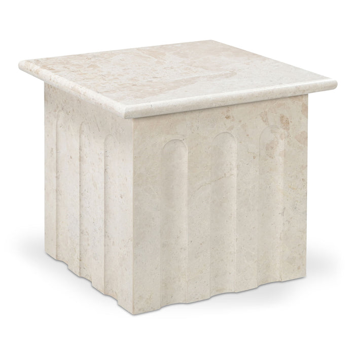 Forum - Side Table - Cream