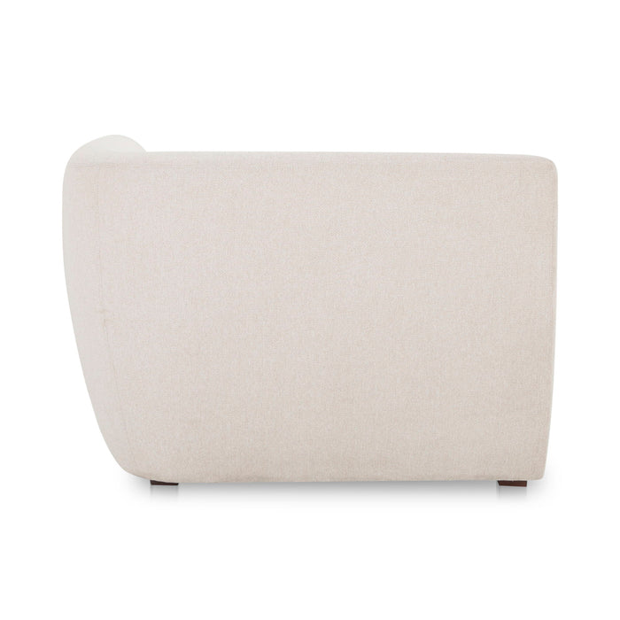 Amelia - Corner Chair - Warm White