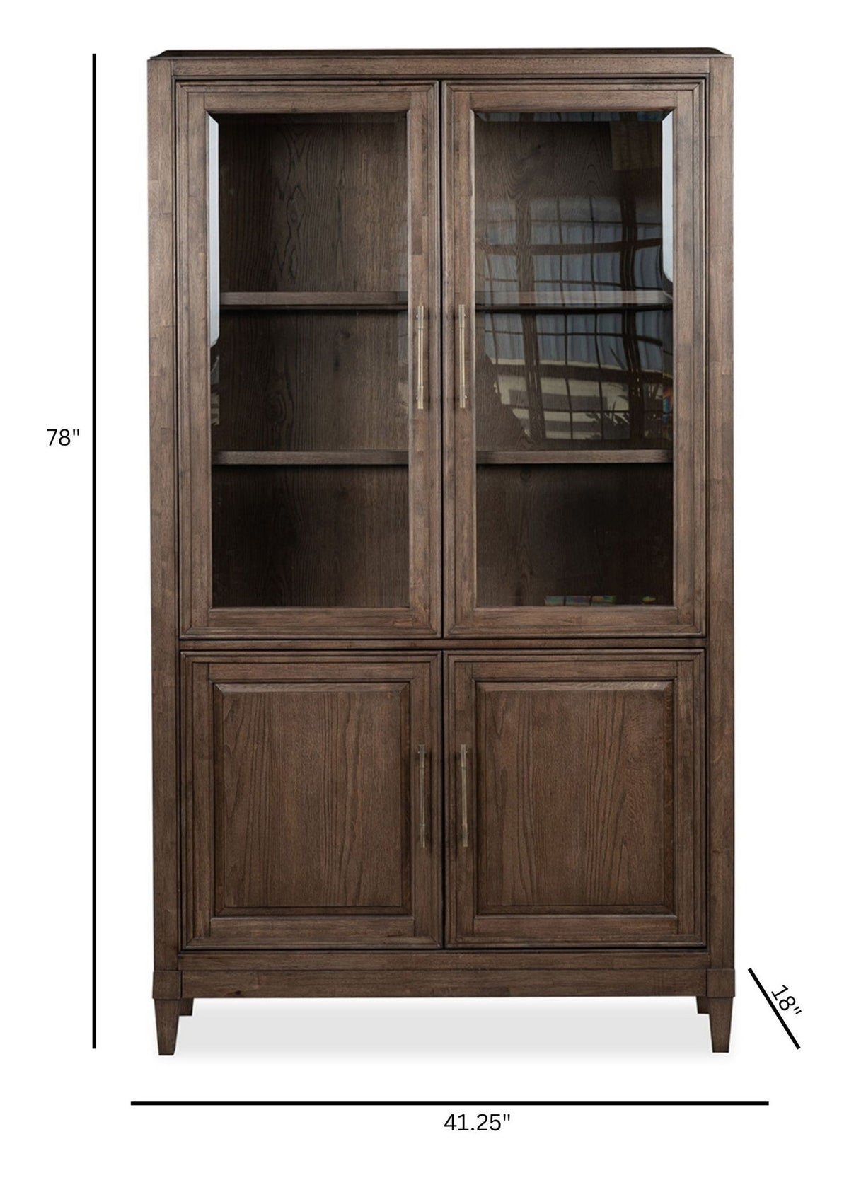 Jubilee - Display Cabinet - Brown