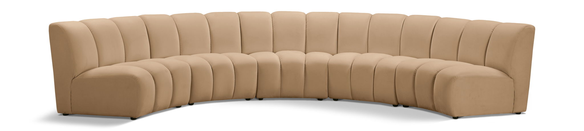 Infinity - 5 Piece Modular Sectional - Camel
