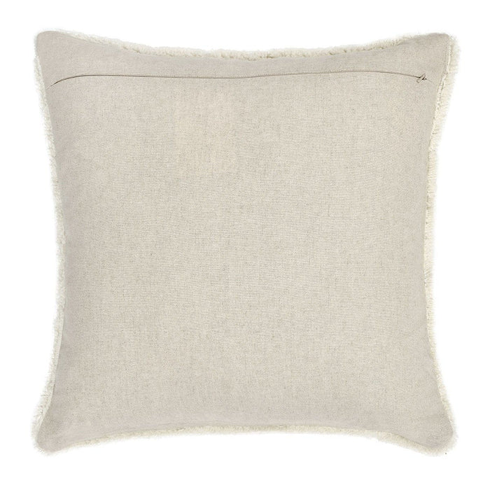 Renewed - 22" x 22" RN Mercer Pillow - Ivory