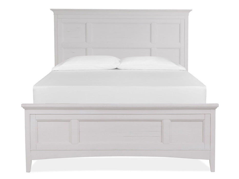 Heron Cove - Complete Panel Bed With Storage Rails