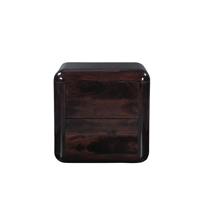 Rory - Nightstand - Dark Brown