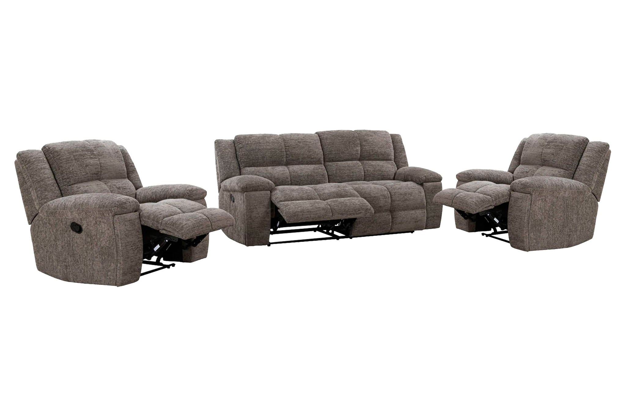 Buster - Manual Glider Reclining Sofa Set