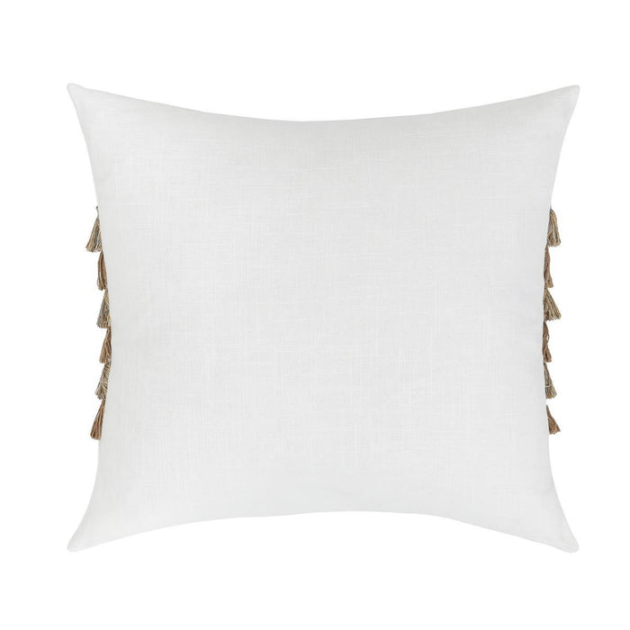 Radiant Oasis - 22" x 22" Safi Pillow - Ivory / Natural