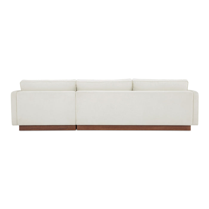 Vernon - Right Sectional - White