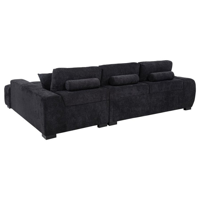Octavia - Fabric Upholstered Sectional Chaise Sofa