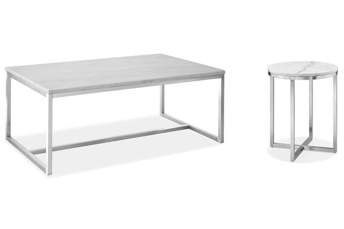 Esme - Rectangular Cocktail Table Set