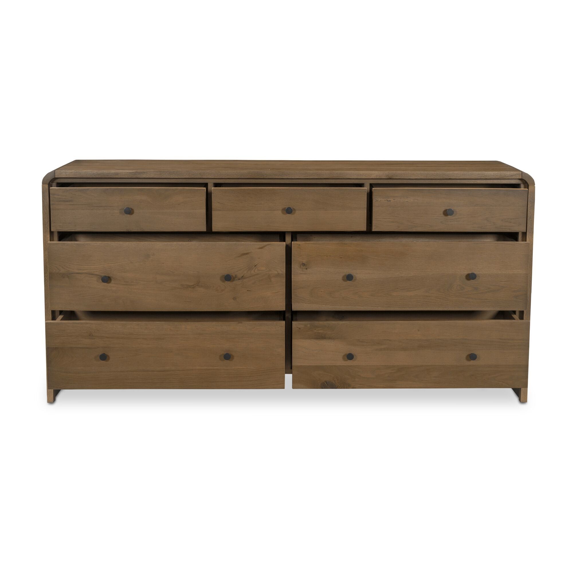 Riley - 7 Drawer Dresser - Oak