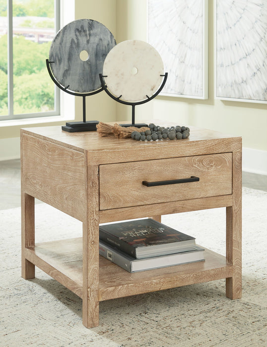 Belenburg - Square End Table - Brown