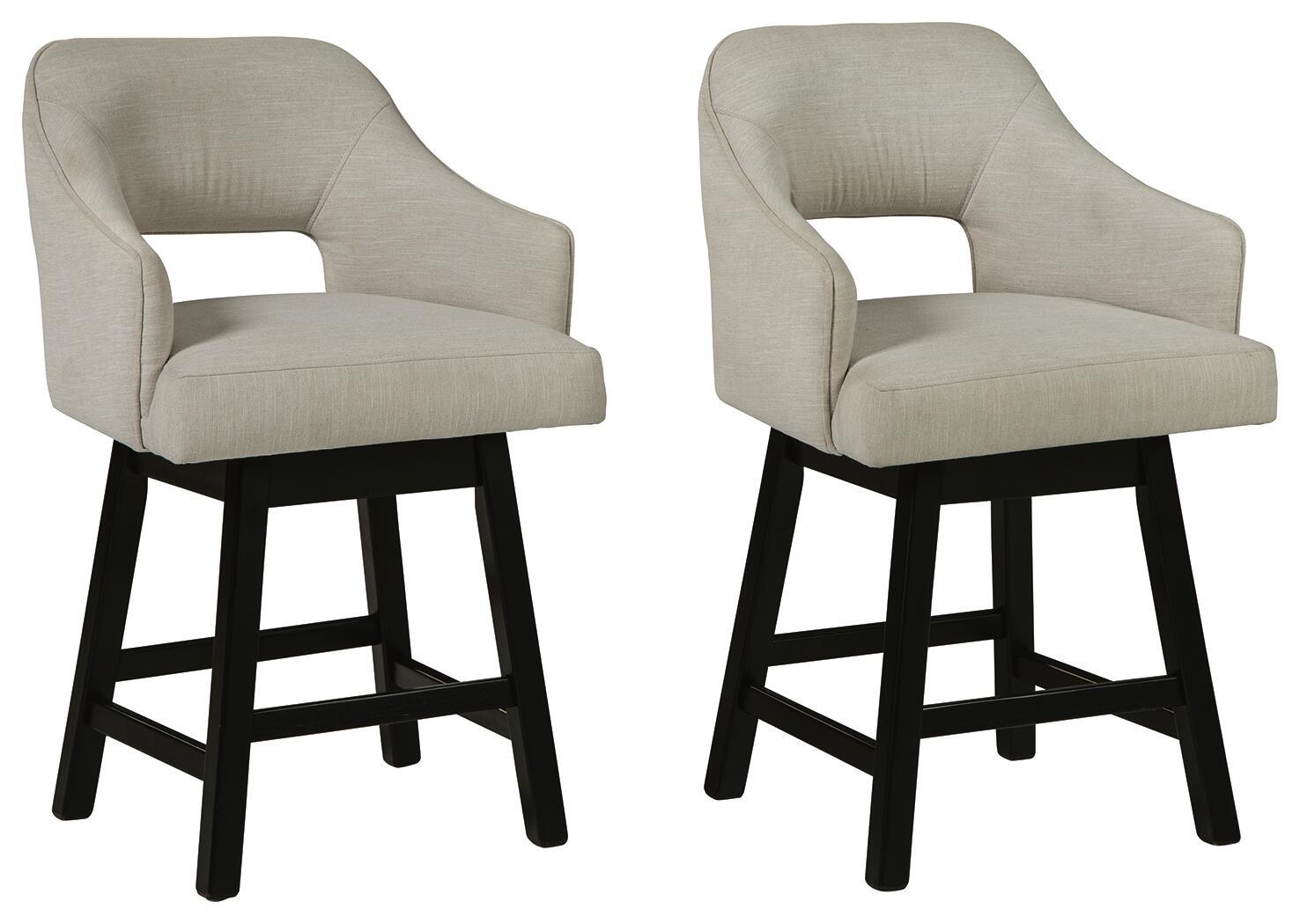 Tallenger - Upholstered Swivel Barstool (Set of 2)