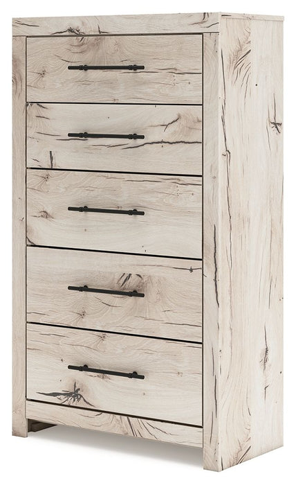 Lawroy - Light Natural - Five Drawer Chest