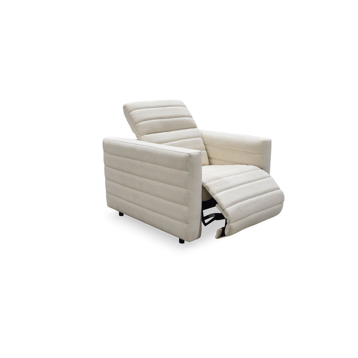 Juno - Power Recliner Chair - Off White