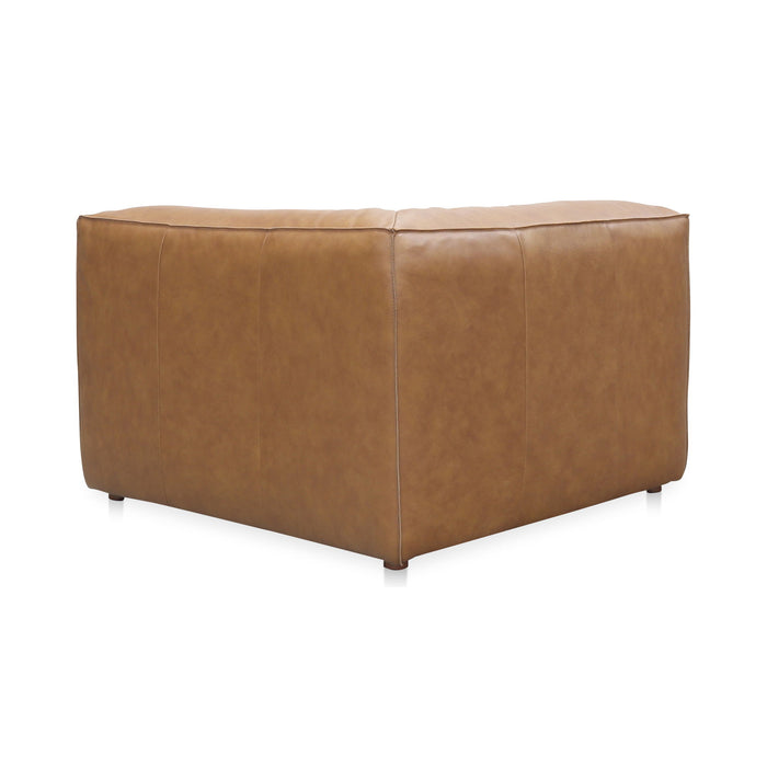 Form - Leather Corner Chair - Sonoran Tan