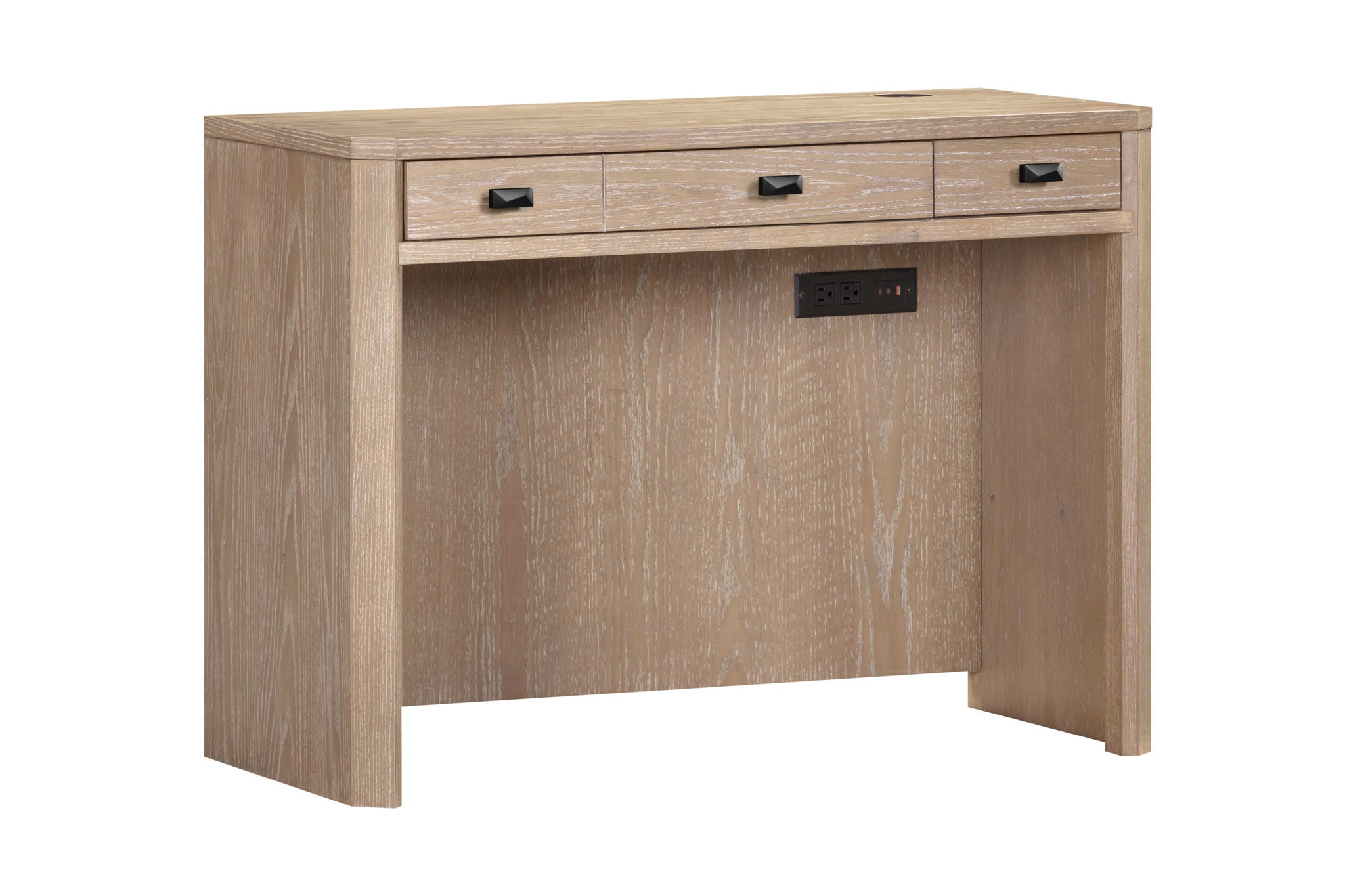 Breckenridge - 40" Library Desk - Medium Brown