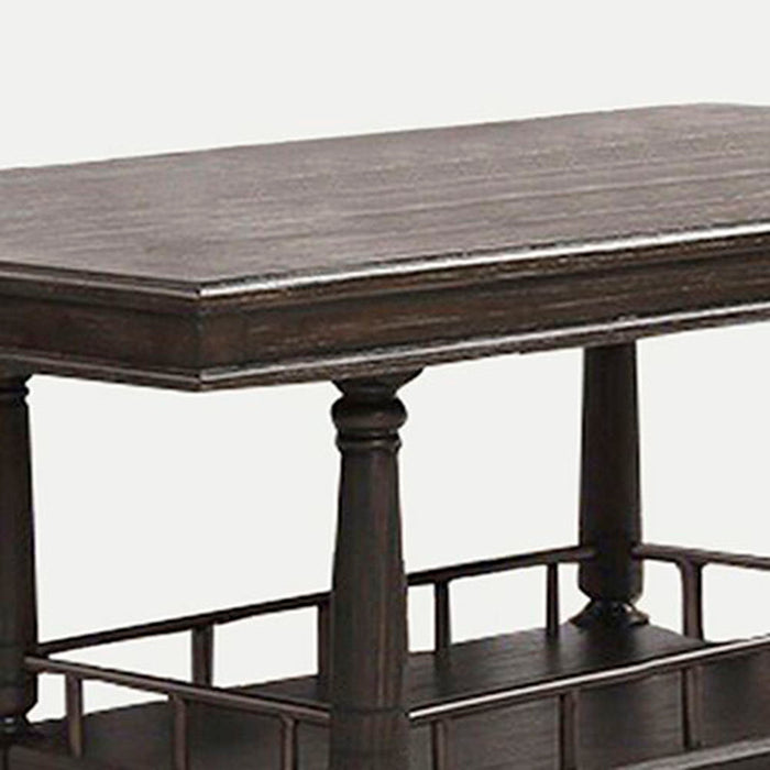 Bellamy Lane - Counter Table With Leaf - Elm