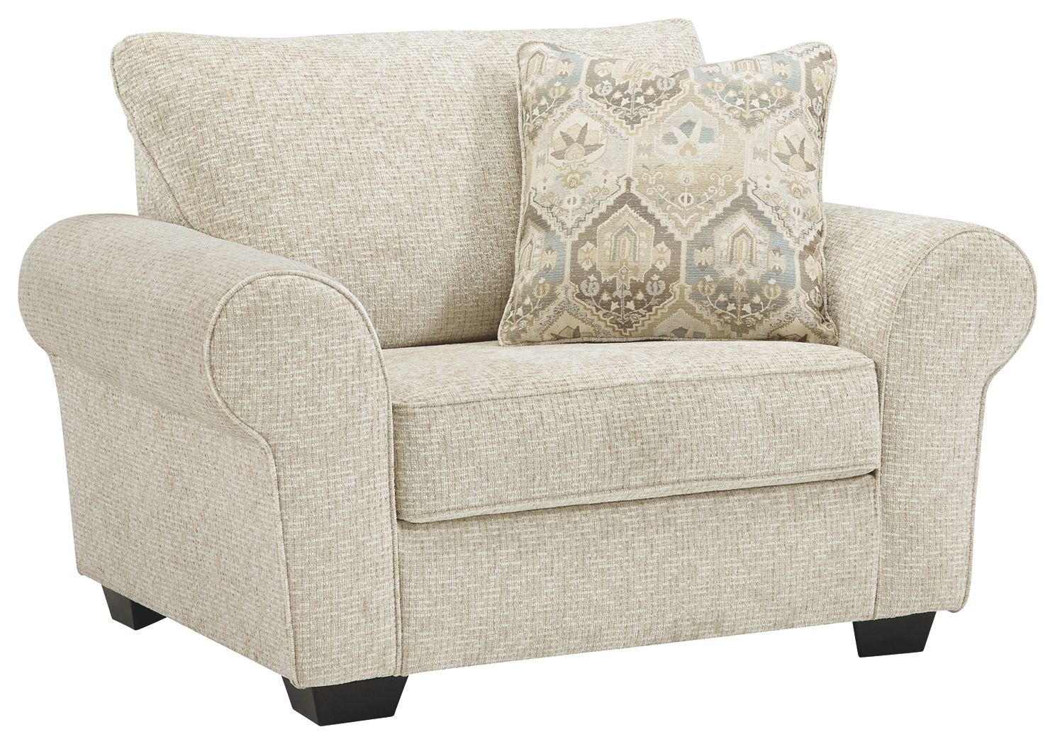 Haisley - Chair and a Half - Ivory
