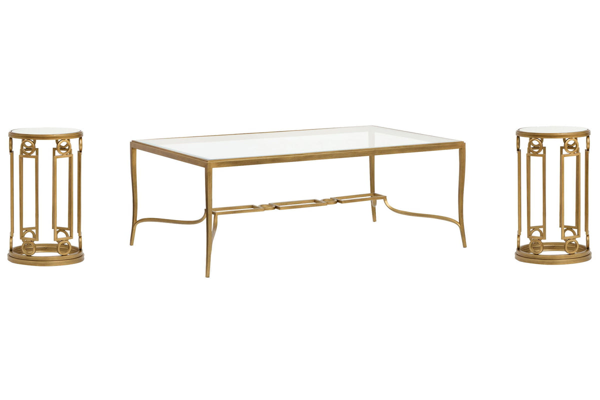 Lorena - Rectangular Cocktail Table Set