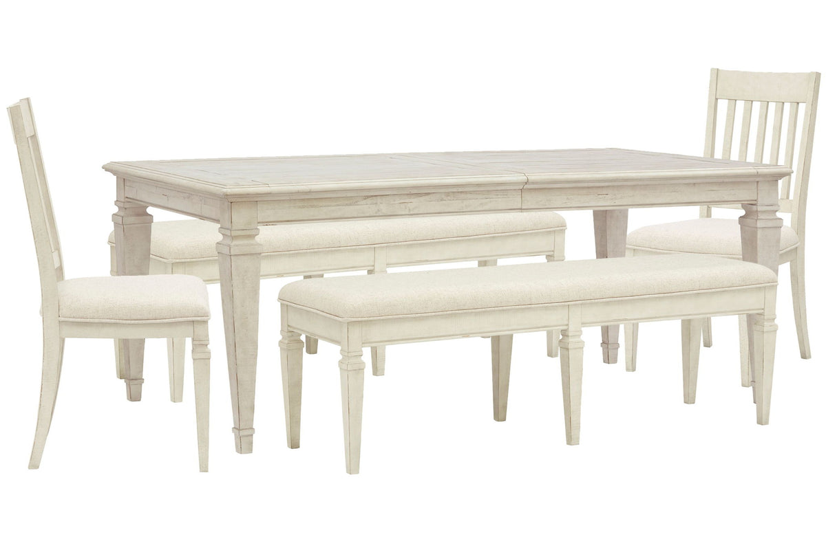 Newport - 5 Piece Extendable Rectangular Dining Table Set