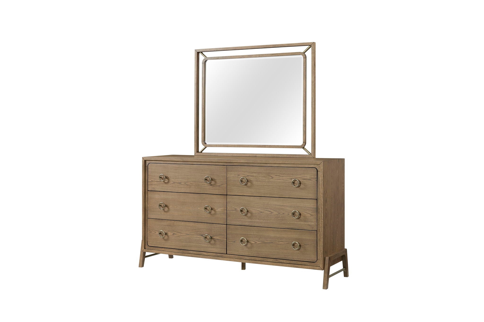 Elure - Hi-Leg Dresser - Latte
